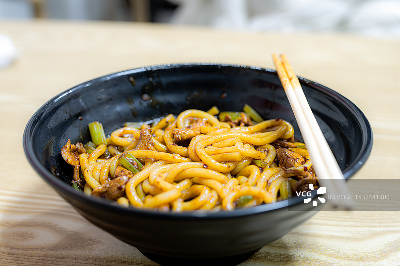 新疆炒米粉图片素材