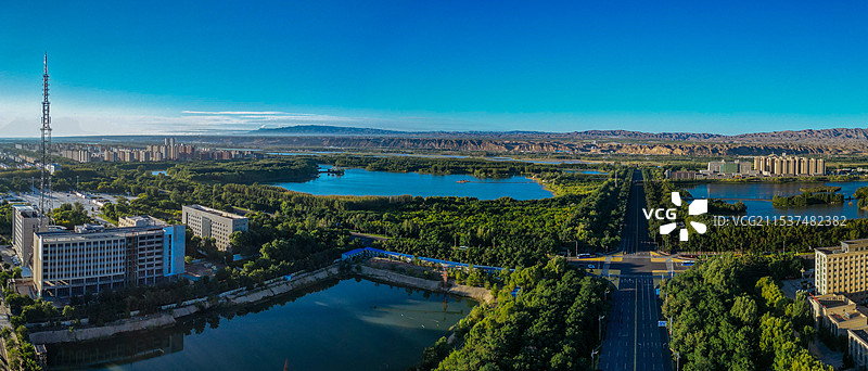 中卫市 香山公园 市政广场 沙坡头水镇 体育馆 博物馆 文化馆 文化广场图片素材
