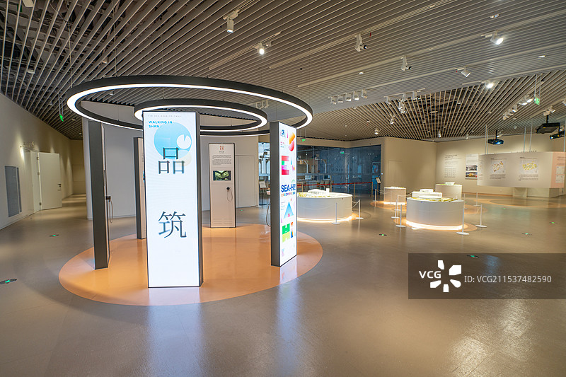 上海 | 城市规划展示馆人与城市的相遇之旅图片素材