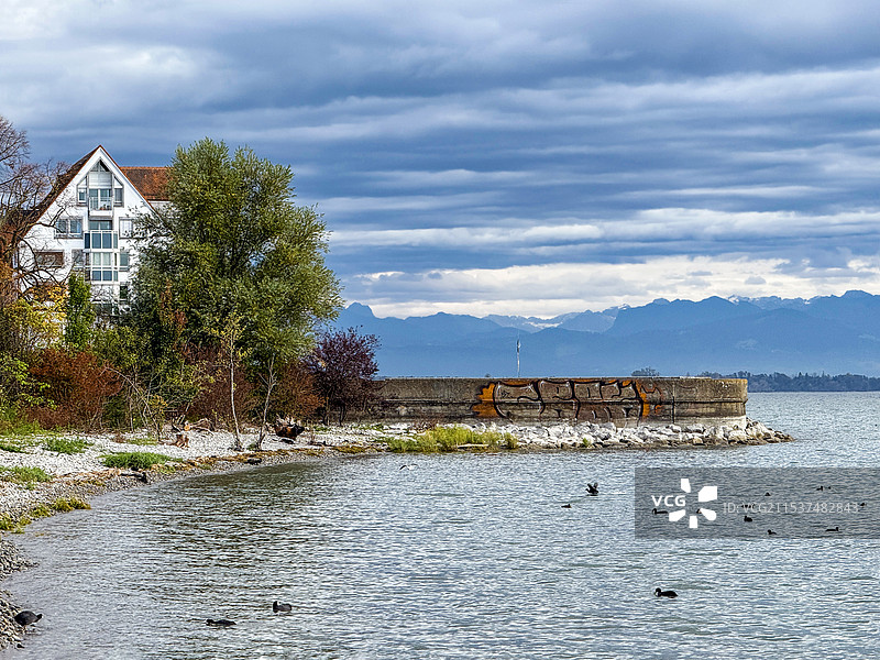 午后的博登湖图片素材