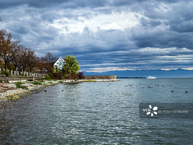 午后的博登湖图片素材