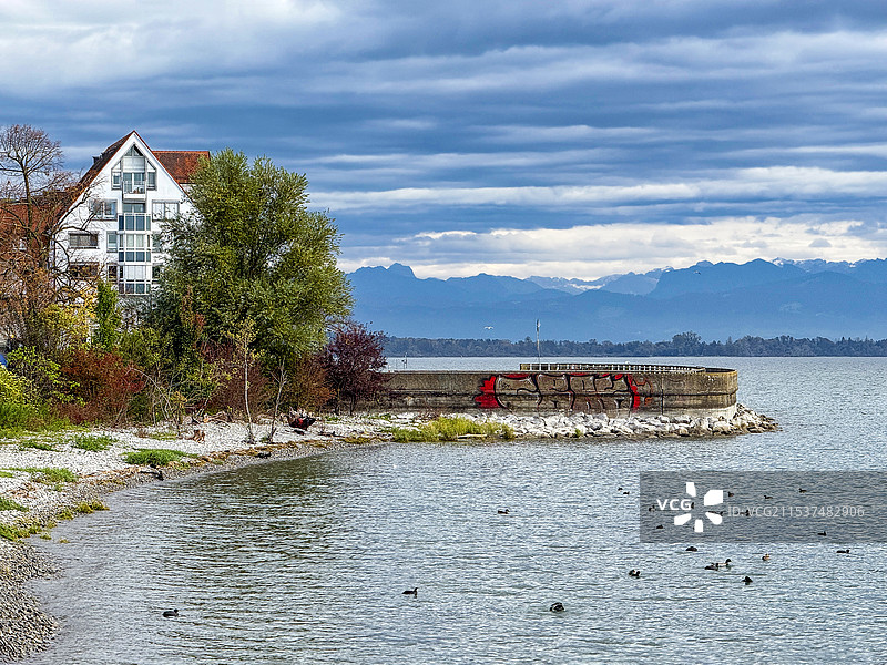 午后的博登湖图片素材