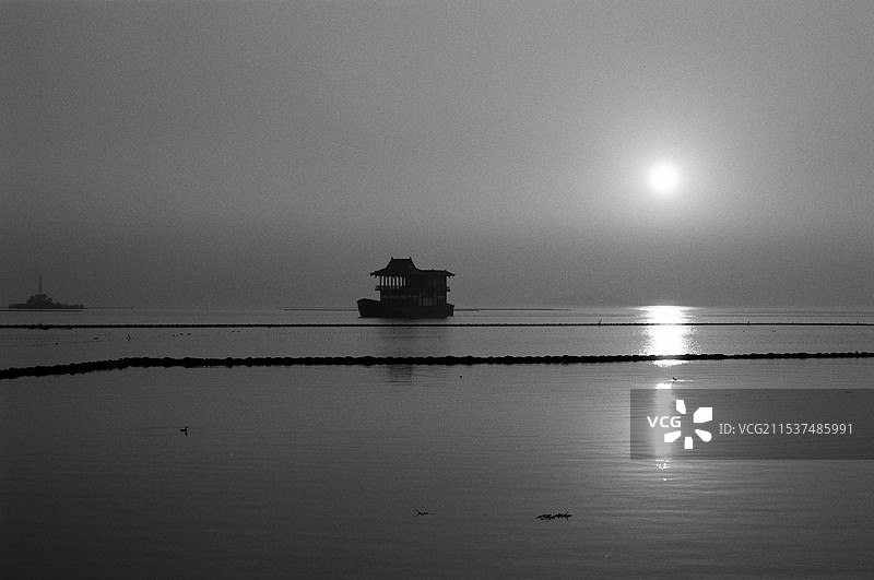 无锡 | 一叶舟咖啡黑白胶片图片素材