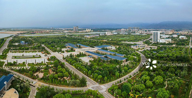 石嘴山市 图书馆 人民公园 星海广场 星海湖 星光大道 贺兰山石林 华夏奇石山图片素材