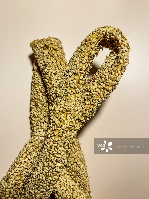 芝麻酥芝麻糖年俗美食图片素材