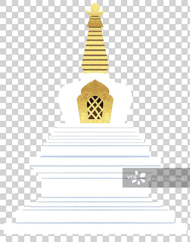 白塔图片素材