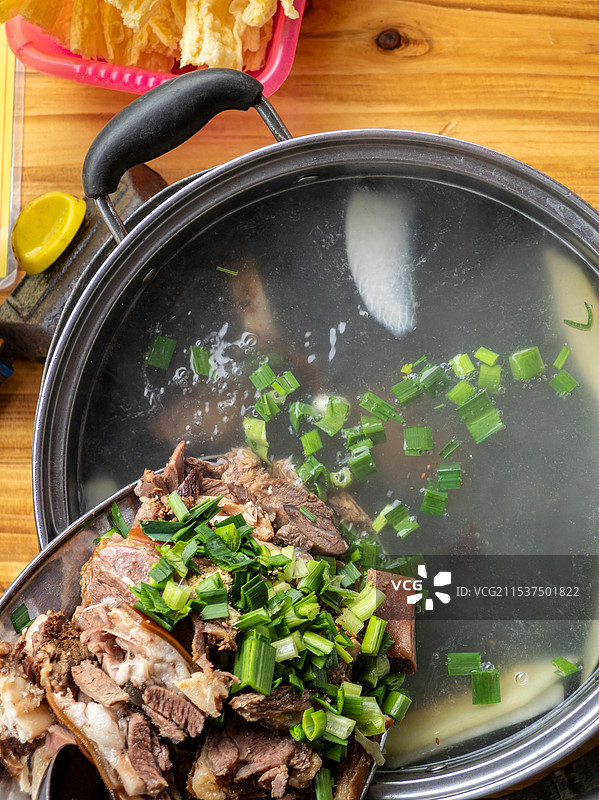 海南五香羊肉火锅图片素材