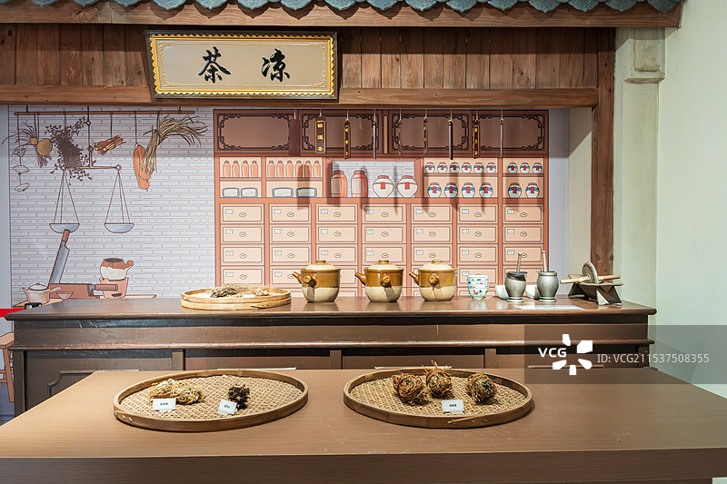 传统中草药中药铺图片素材