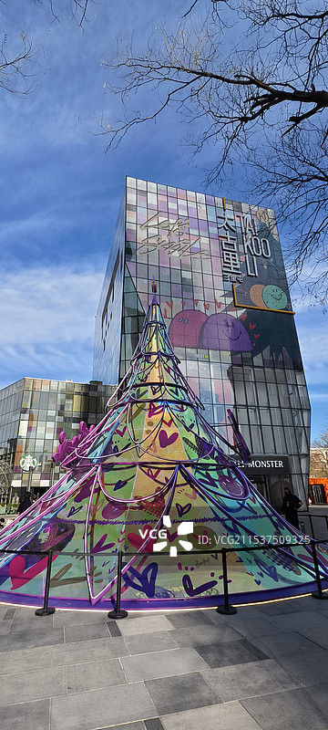 三里屯太古里圣诞图片素材