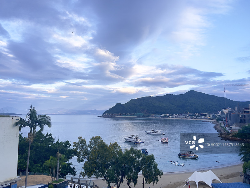 海贝湾的早晨   深圳南澳图片素材