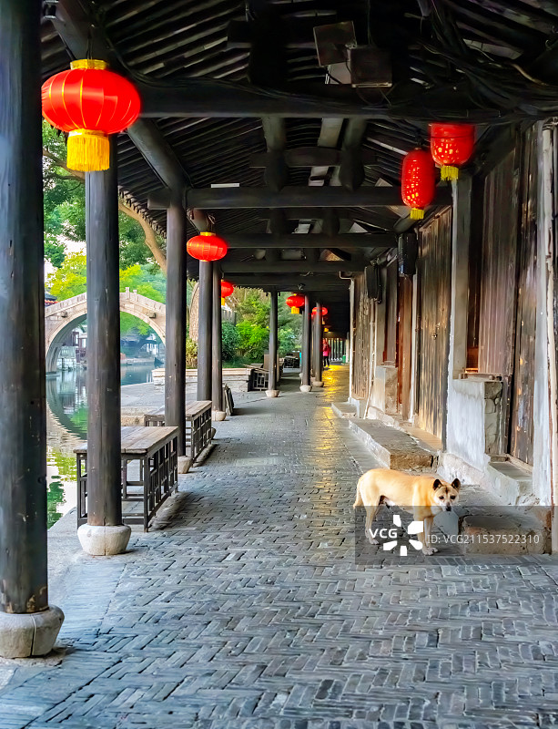 寂静的西塘图片素材