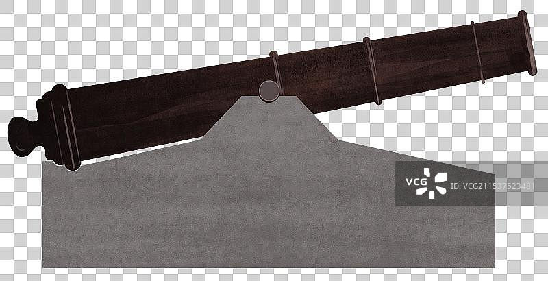 古代古时候历史文化四大发明火器火药火炮发射古迹遗迹遗址资讯卡通插画图片素材