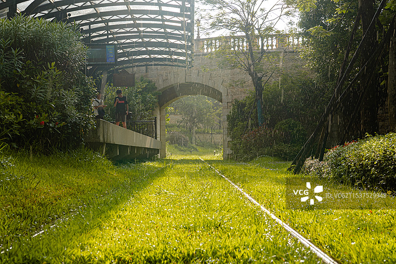 华为松山湖欧洲小镇图片素材