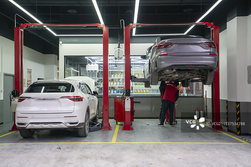 汽车美容店图片素材