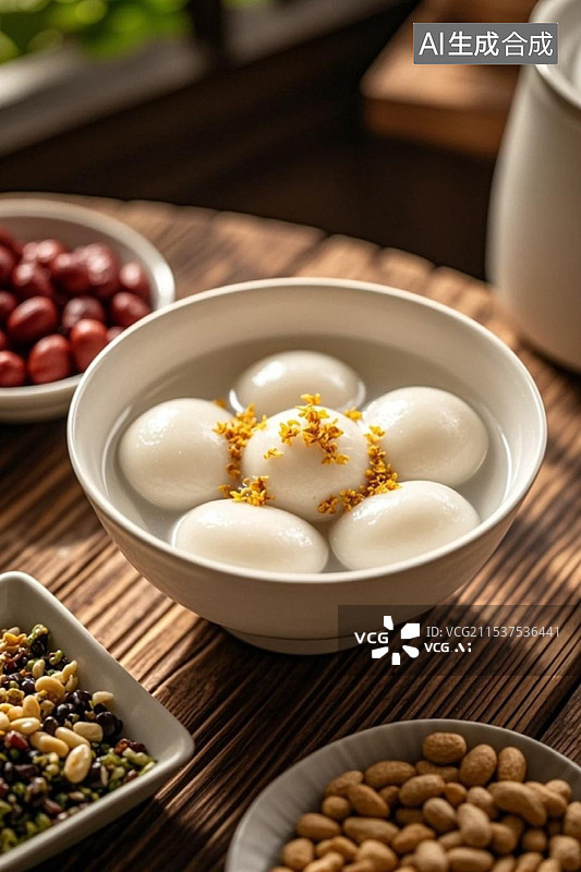 【AI数字艺术】宁波汤圆 宁波特色美食图片素材