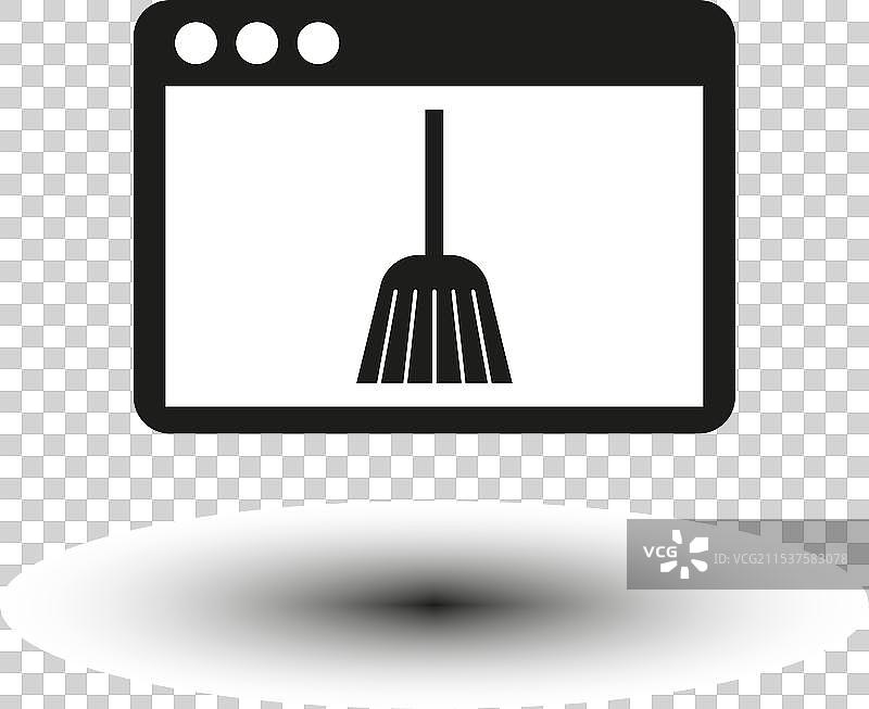 浏览器清理图标 网络清理图标图片素材