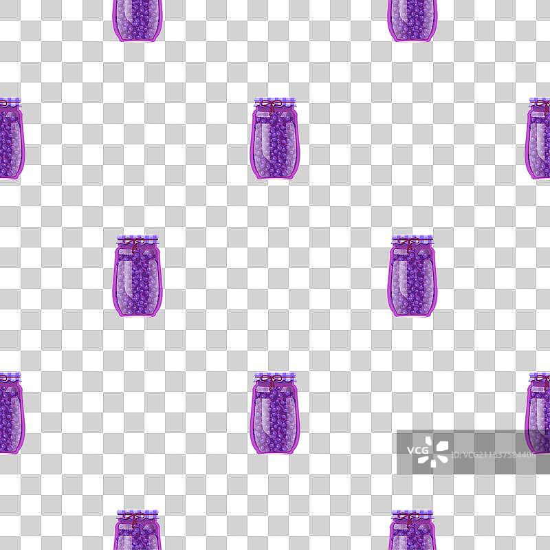 罐头的无缝图案封装图片素材