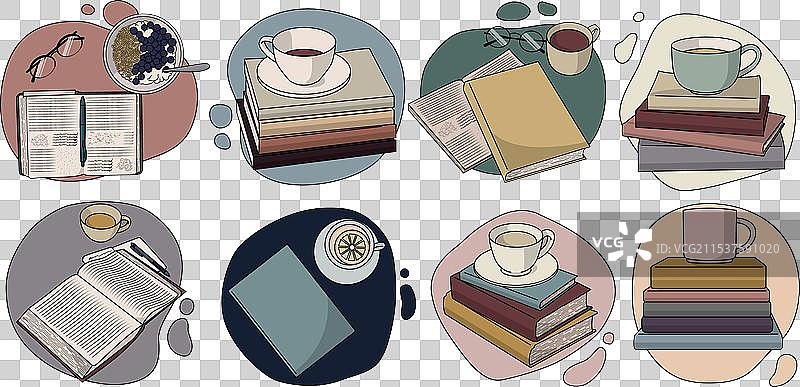 设计用的咖啡书图片素材