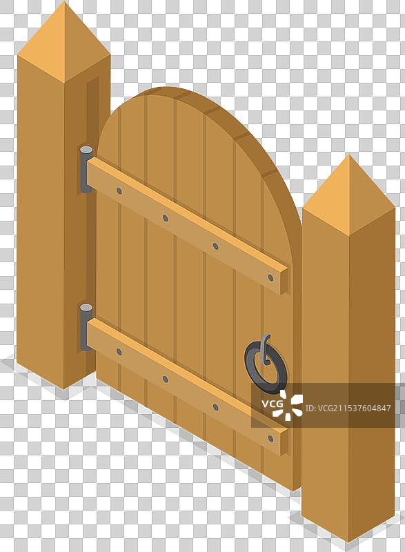 3D等距平面阳台围栏的平面图集图片素材