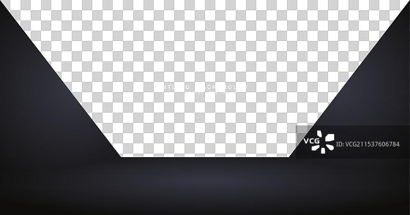 空旷的工作室房间背景幕布灯光图片素材