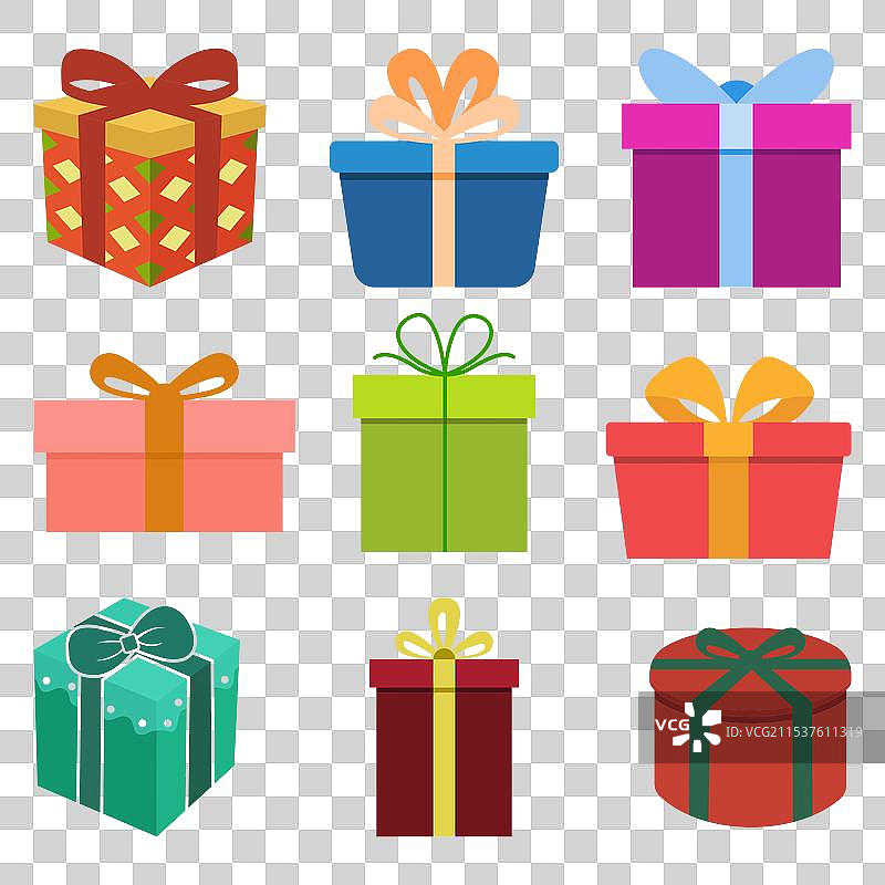 节日庆祝的礼品盒图片素材