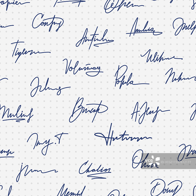 圆珠笔签名在点状纸上的书写图片素材