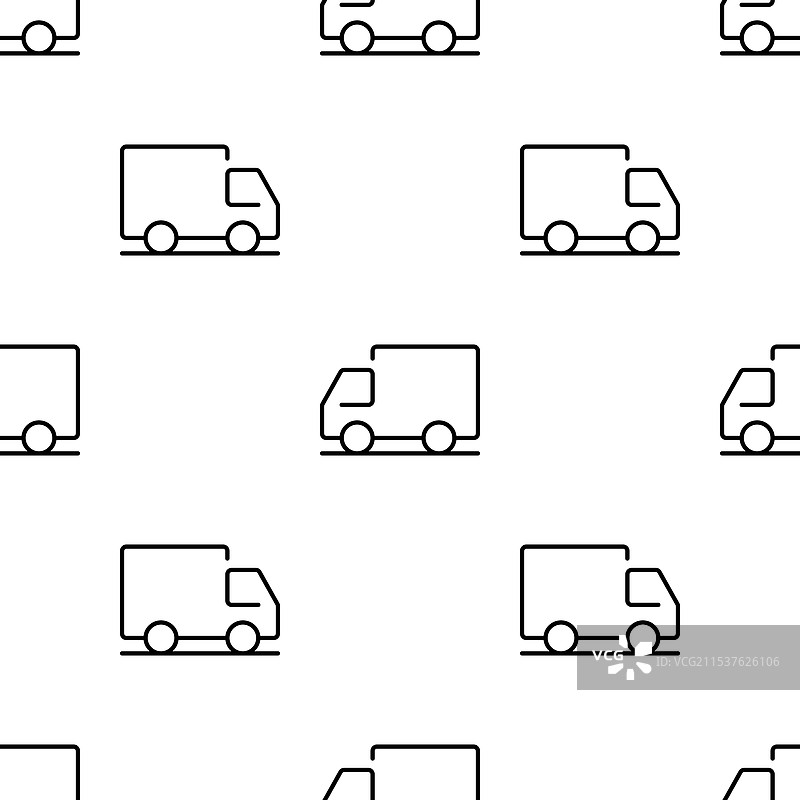 货运无缝图案图片素材