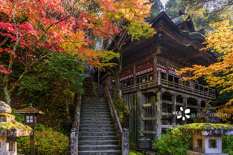 日本石川县的纳塔特拉寺图片素材
