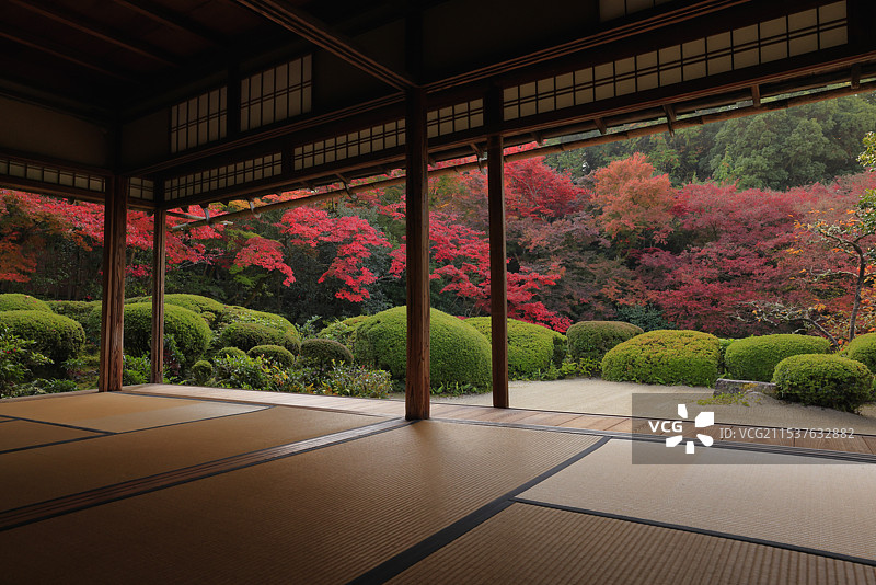日本京都府的志仙堂图片素材