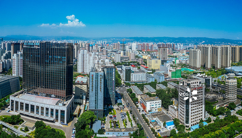 太原 山西博物馆 地质博物馆 图书馆 港澳中心 中海国际中心 焦煤大厦图片素材