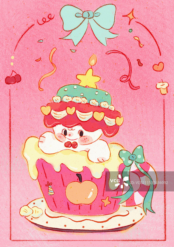 礼物季 | 杯子蛋糕图片素材