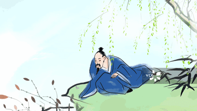 柳树，春天，观察，王阳明，格物致知图片素材