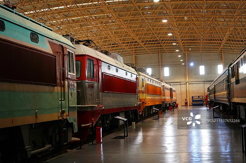 中国铁道博物馆火车展览图片素材