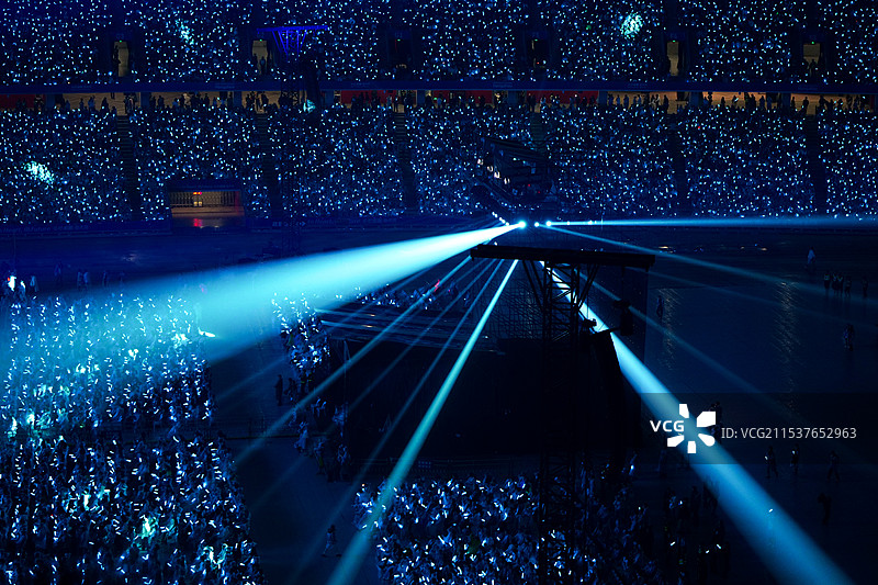 演唱会灯光秀图片素材