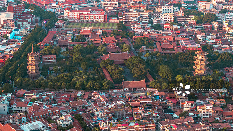 泉州开元寺全貌图片素材