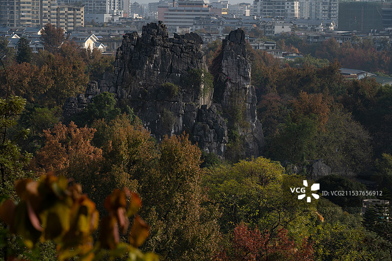 过了七星景区图片素材