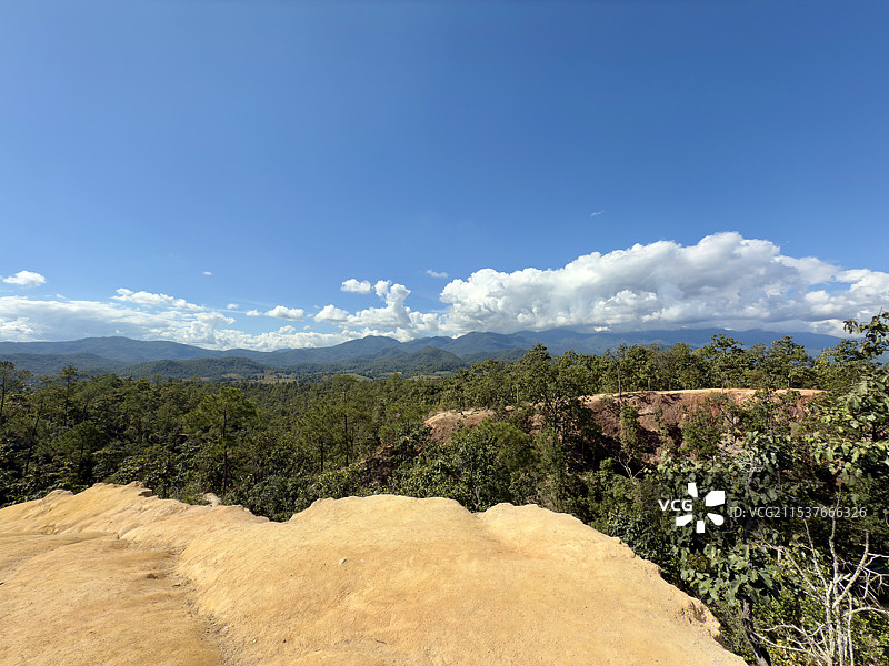 拜县大峡谷图片素材