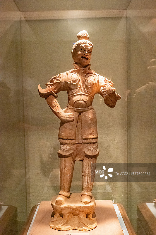 唐代天王俑图片素材