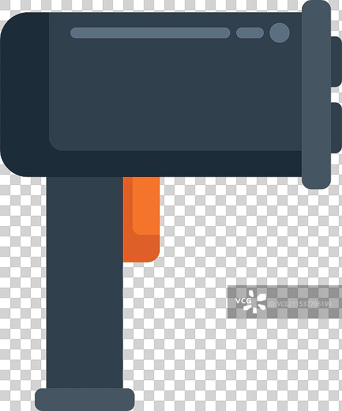 带容器的电动喷漆枪图片素材