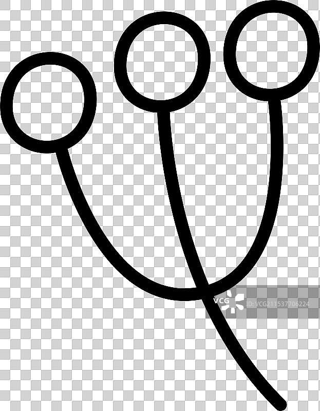 带有果实的分支图片素材