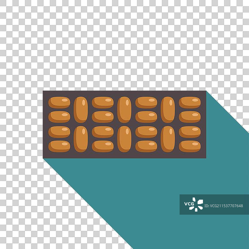 烤盘上的香肠卷食品生产图片素材