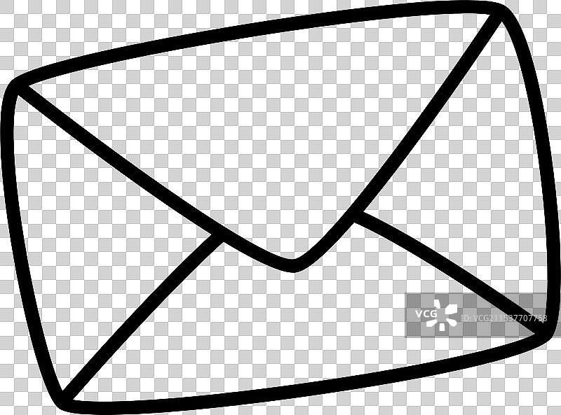 有线信封信件图片素材