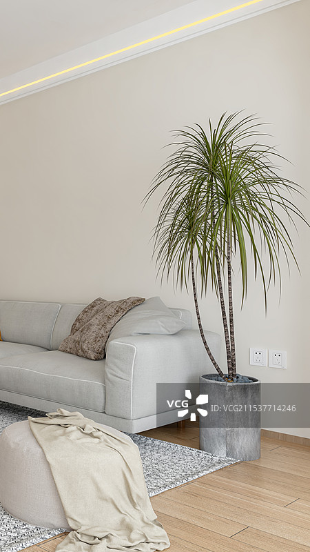 北欧风格起居室客厅图片素材