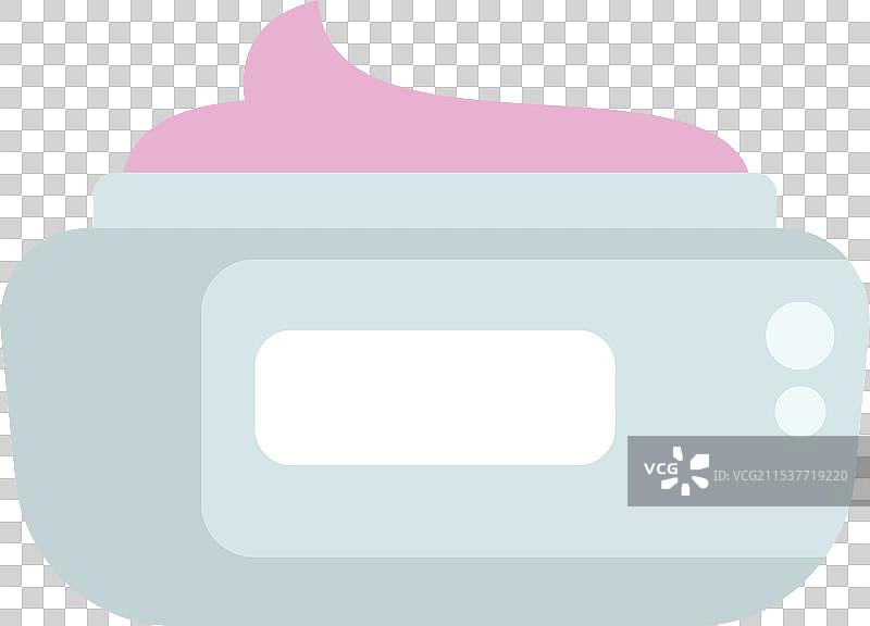 提供保湿效果的化妆品霜瓶图片素材