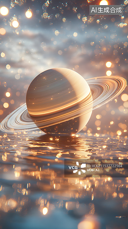 【AI数字艺术】宇宙太空星球星云风景图片素材