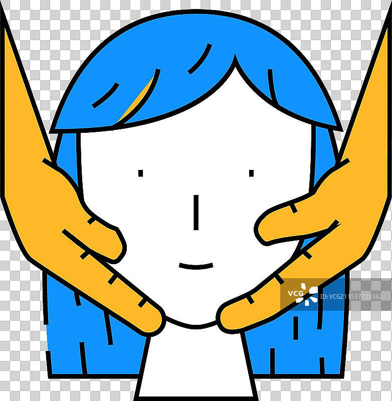 按摩美容院程序图标颜色图片素材