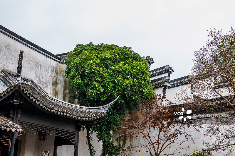 苏州园林之同里古镇崇本堂、嘉荫堂图片素材