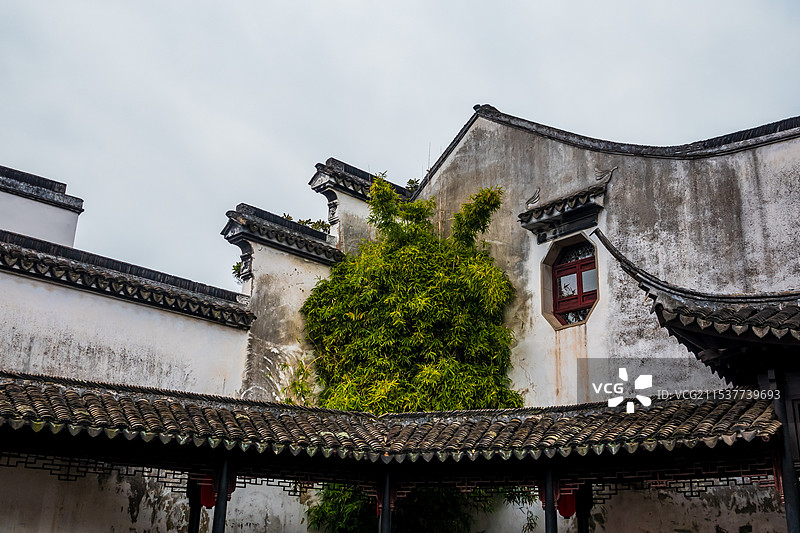 苏州园林之同里古镇崇本堂、嘉荫堂图片素材