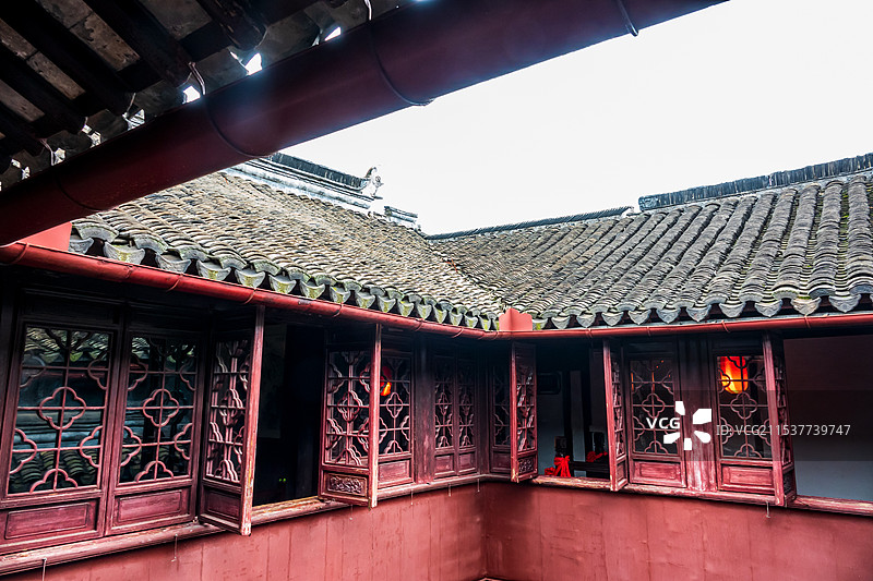 苏州园林之同里古镇崇本堂、嘉荫堂图片素材