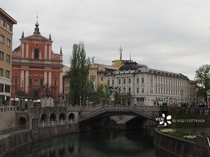 卢布尔雅那图片素材